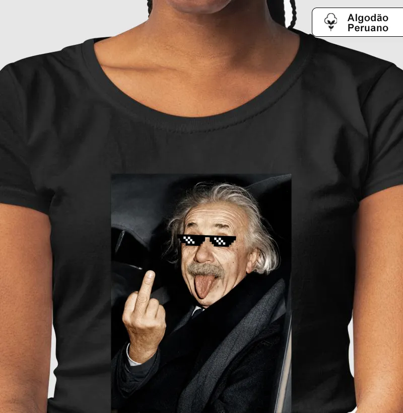 EINSTHUG LIFE - Camiseta Algodão Peruano
