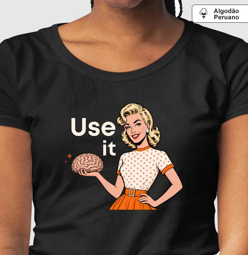 USE IT - Camiseta Algodão Peruano
