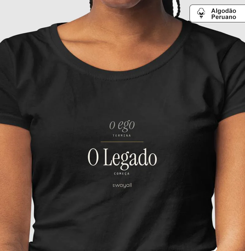 O legado começa onde o ego termina
