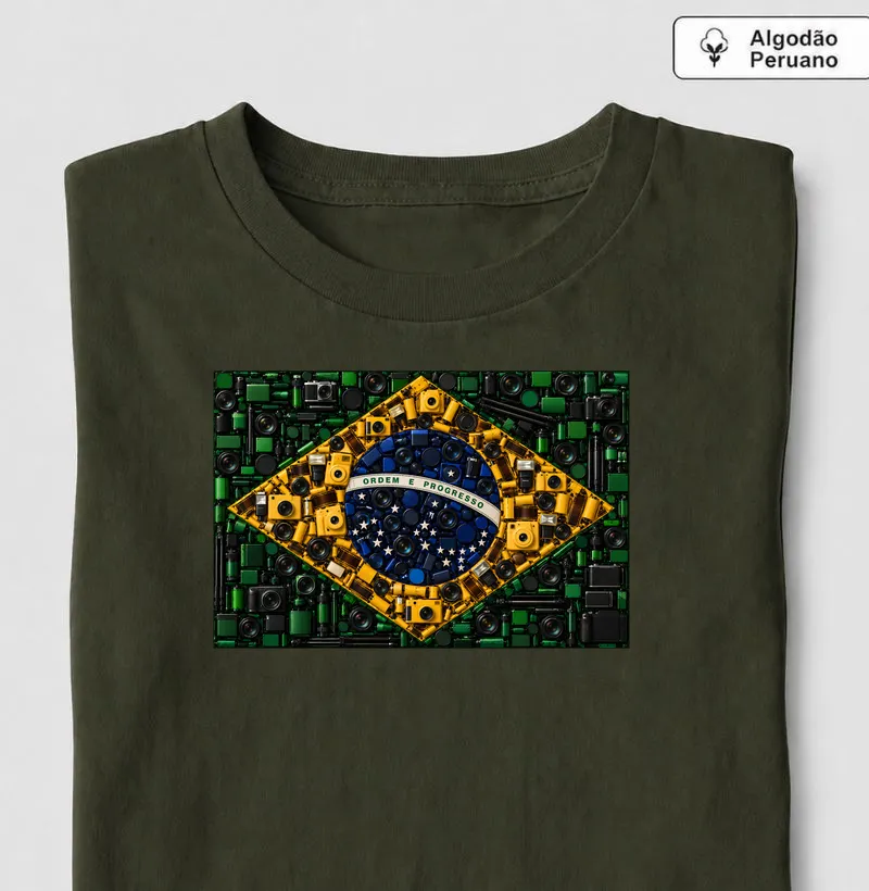 Brasil - Camiseta Algodão Peruano