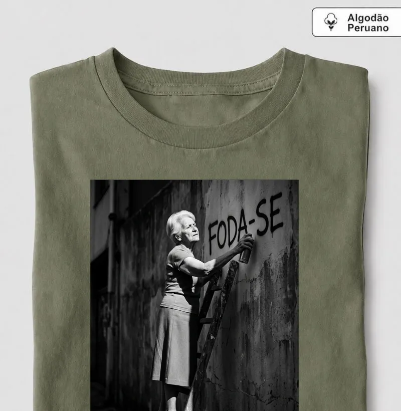 SERENA IDADE - Camiseta Algodão Peruano