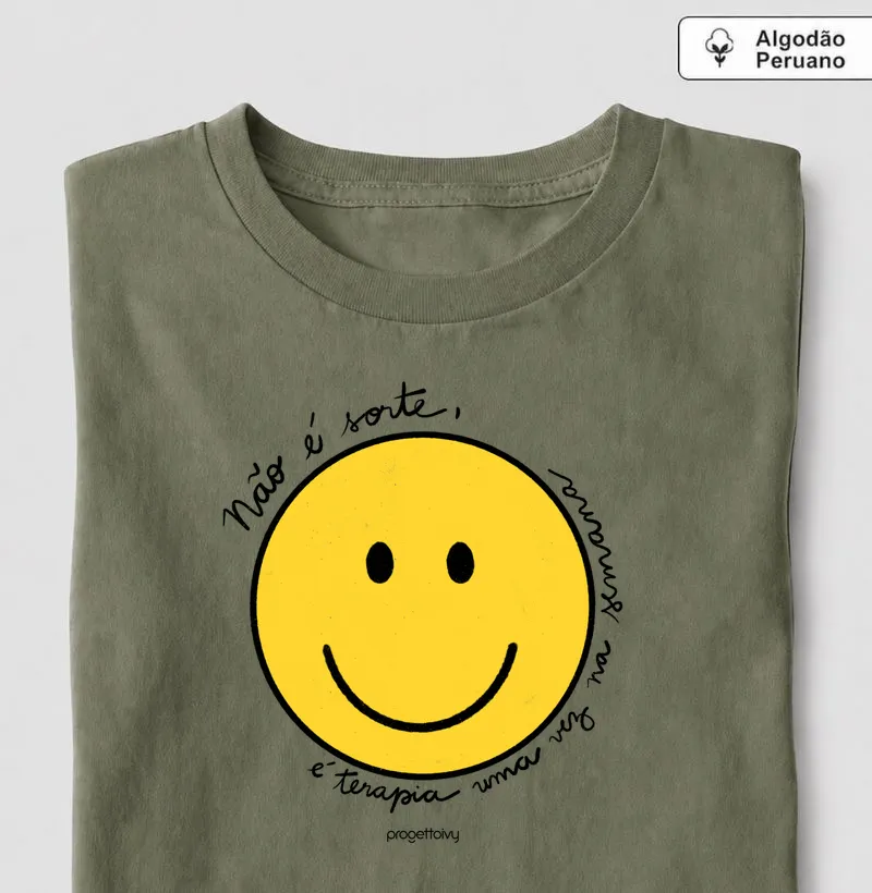 T shirt Pima Não é sorte!
