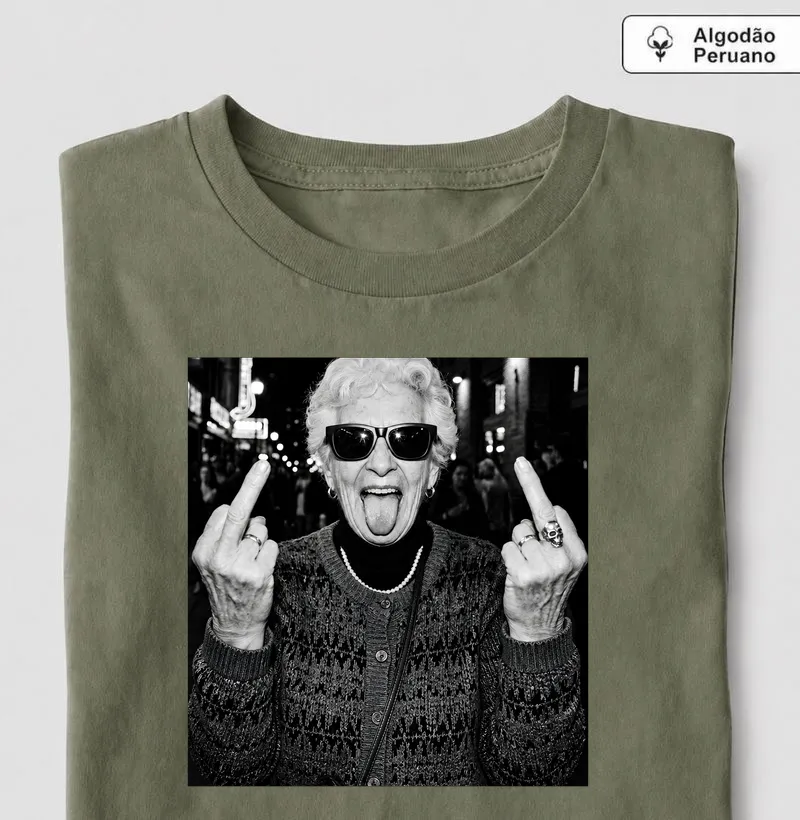 VÓDA LOKA - Camiseta Algodão Peruano