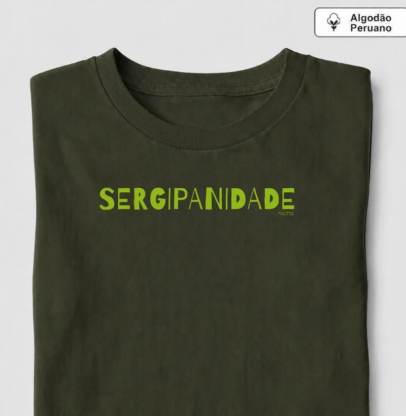 Sergipanidade - Camiseta Algodão Peruano