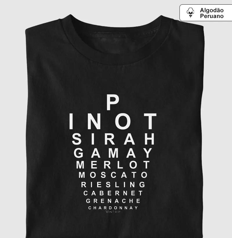 Teste de Visão - Camiseta Algodão Peruano