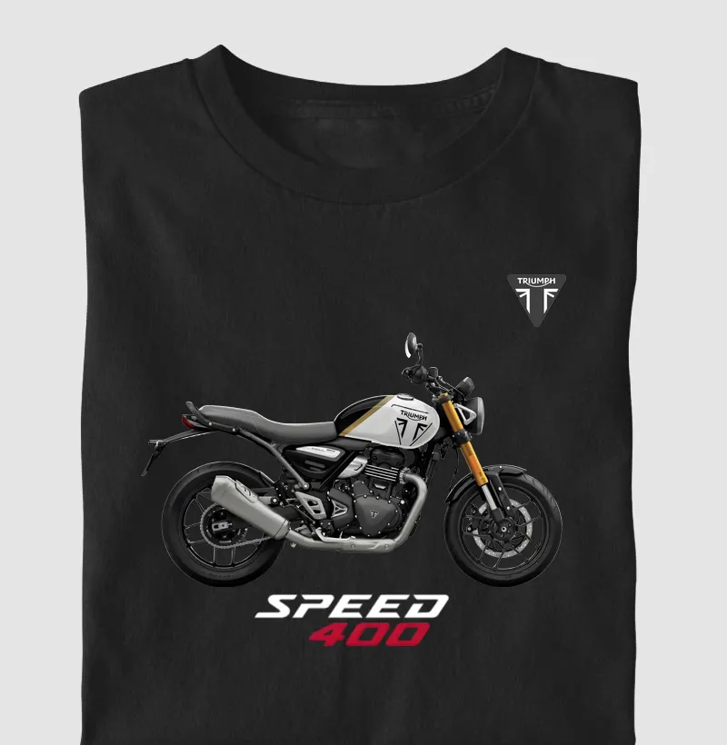 Triumph Speed 400 Branca