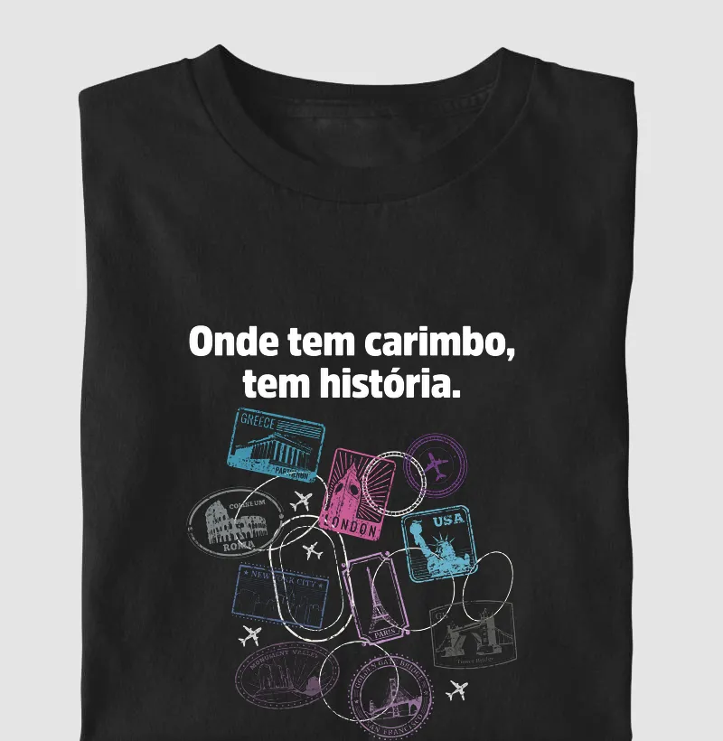 Onde tem carimbo, tem história