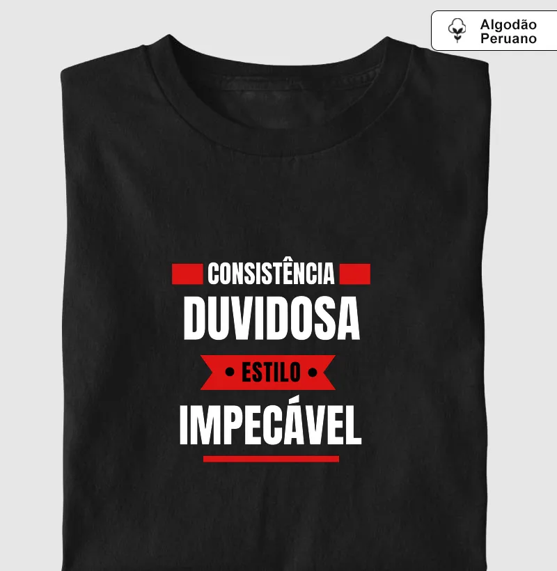 Estilo Impecável - Camiseta Algodão Peruano