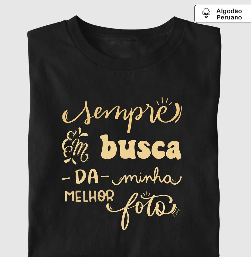 Em busca da melhor foto
