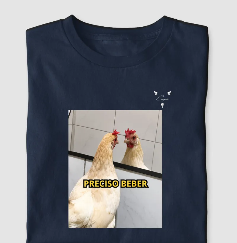 "Preciso beber"