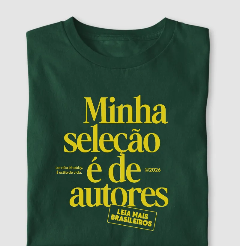 Minha seleção é de autores