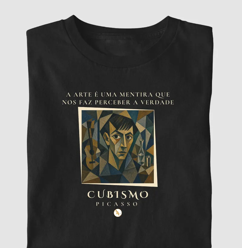 Camiseta Desconstrua o Olhar | Arte Moderna Inspirada em Picasso