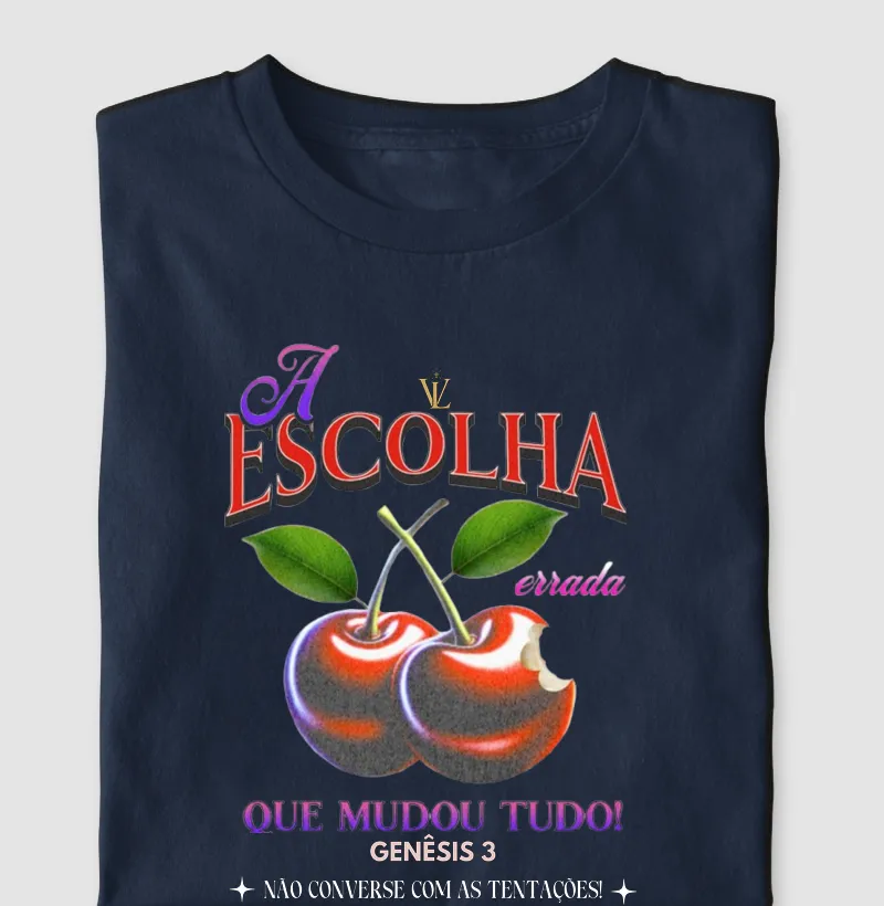 A culpa original, do fruto proibido. 