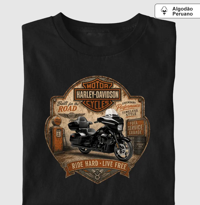 Supreme Street Glide Ultra 117 (tecido algodão peruano)