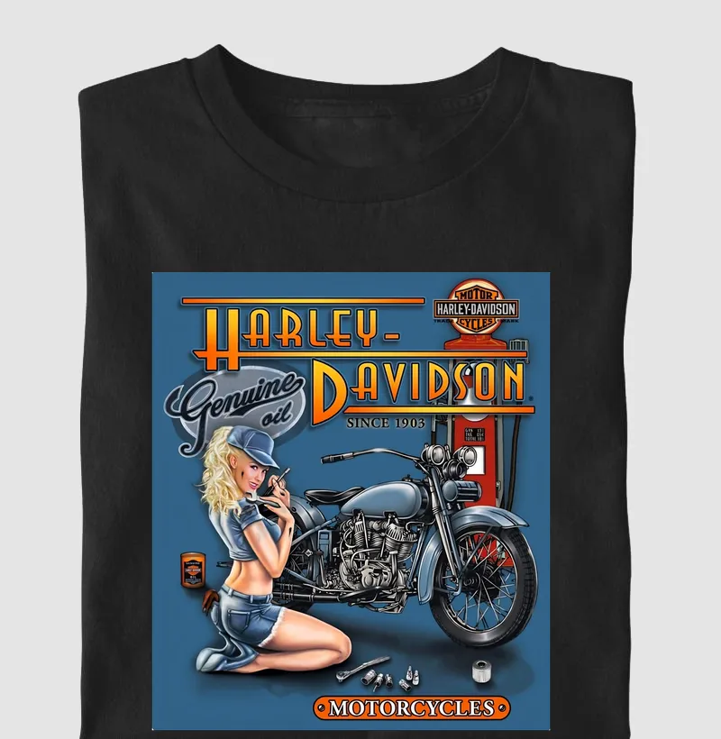 Harley Pin Up 4