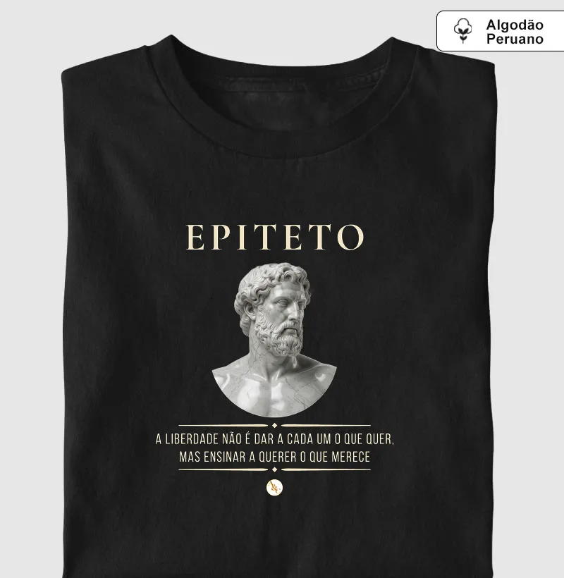 Camiseta O Senhor de Si - Epiteto