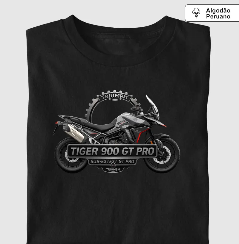 Supreme Triumph Tiger 900 GT PRO Graphite (tecido algodão peruano)