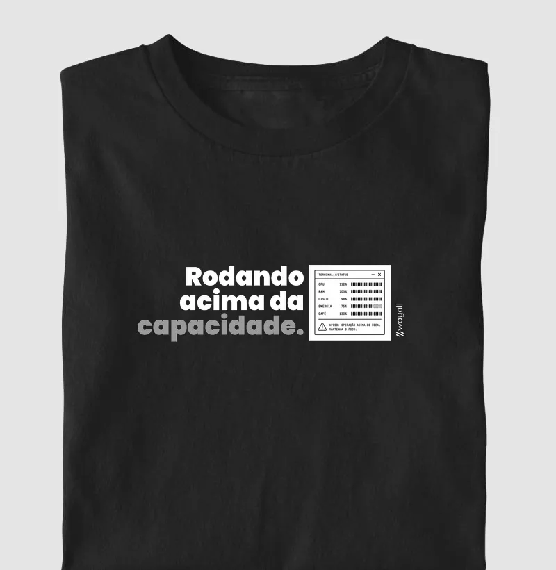 Rodando acima da capacidade