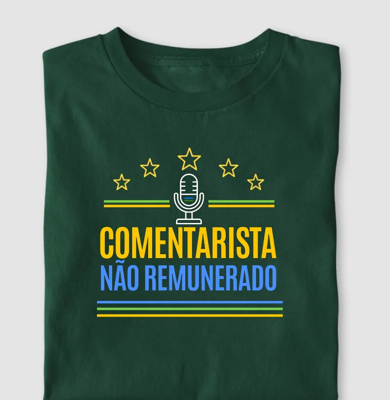 COMENTARISTA NÃO REMUNERADO