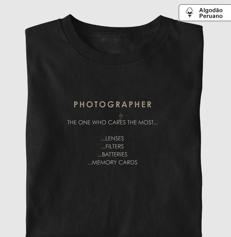 The one who - Camiseta Algodão Peruano