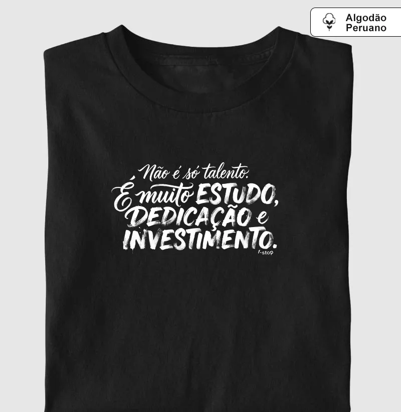 Não é só talento