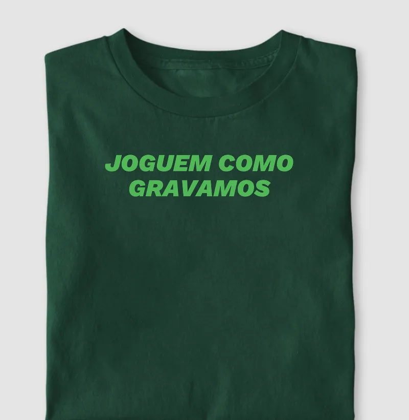 Joguem como Gravamos