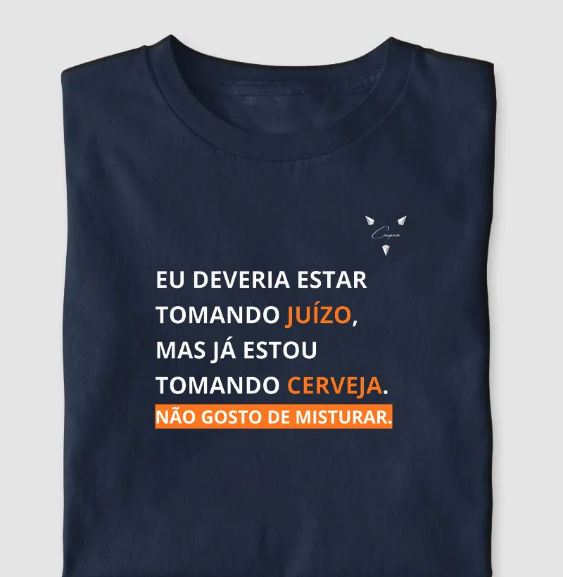 "Não gosto de misturar"