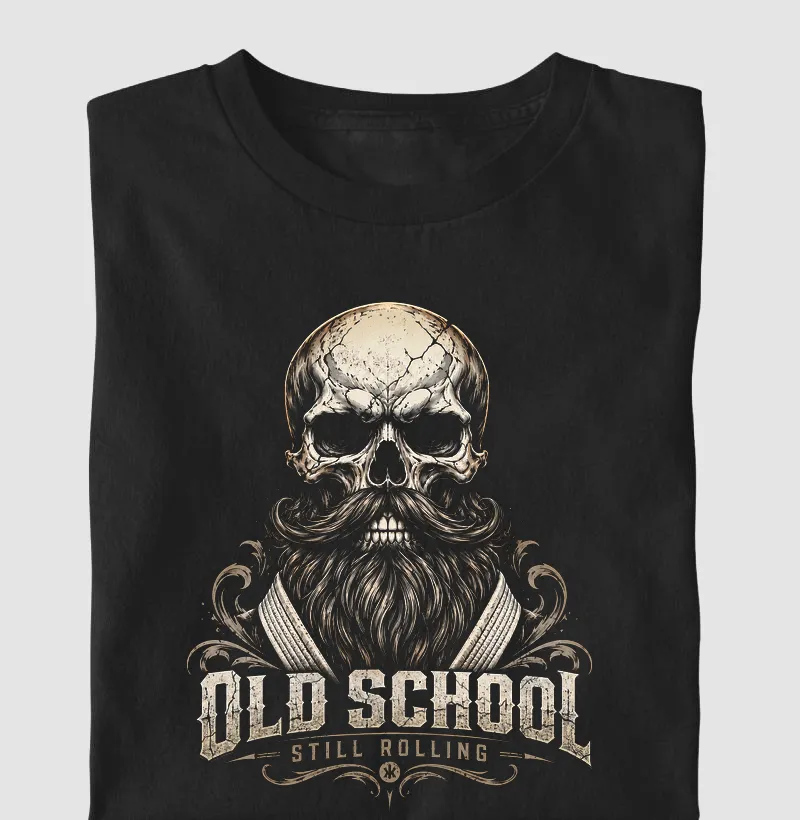 OLD SCHOOL — STILL ROLLING - Camiseta