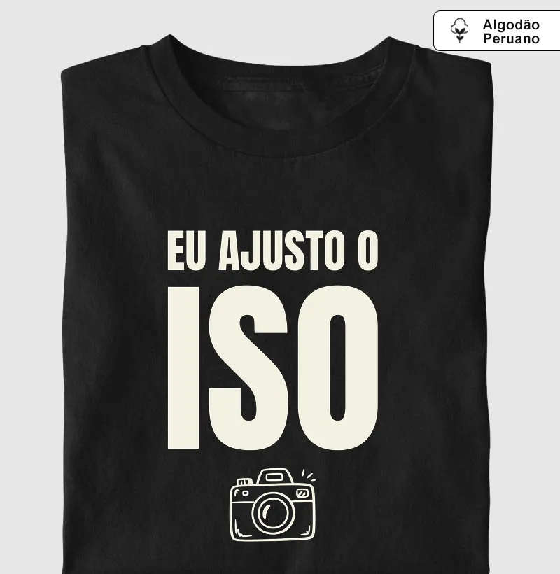 Eu ajusto o iso