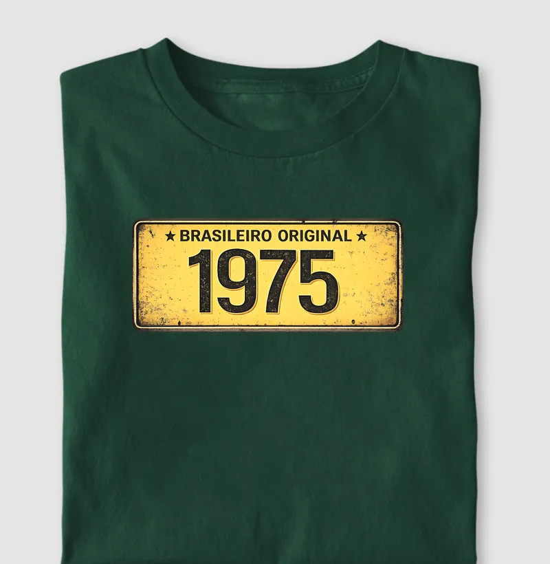 PLACA AMARELA 1975