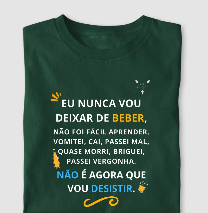 "Nunca vou"