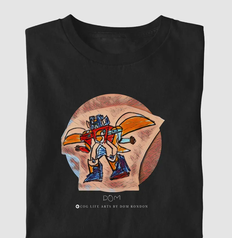 Robô Laranja e Azul by Dom