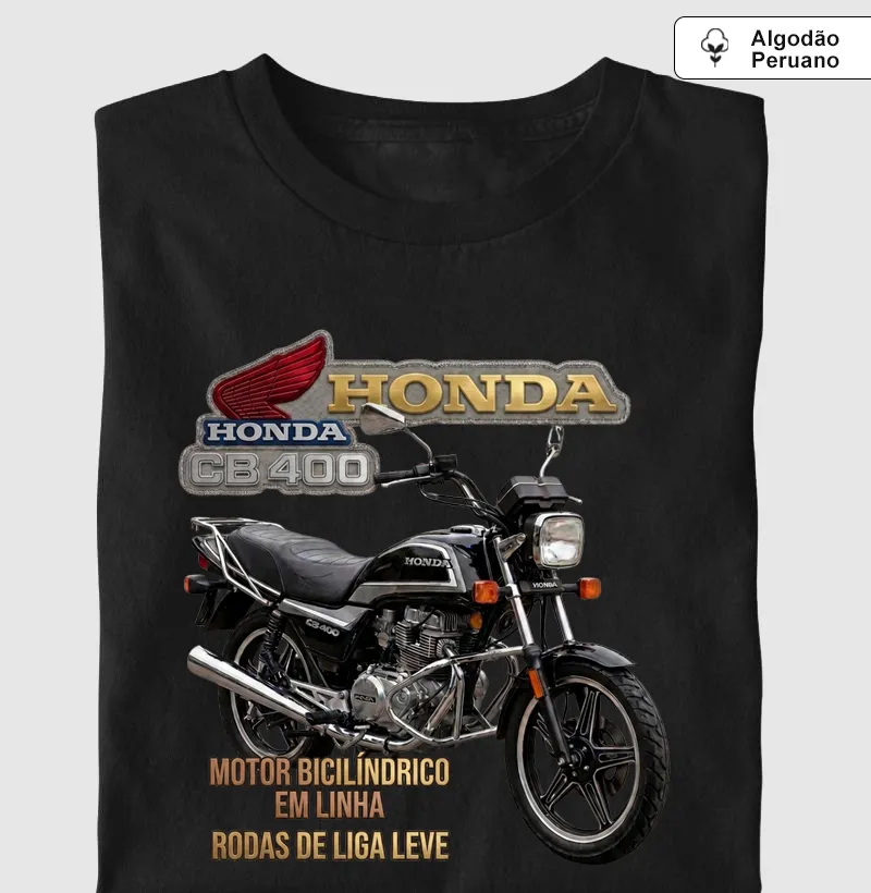 Supreme Honda CB 400 (tecido algodão peruano)