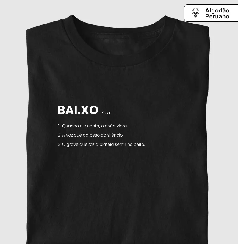 Baixo - Dicionário Lírico
