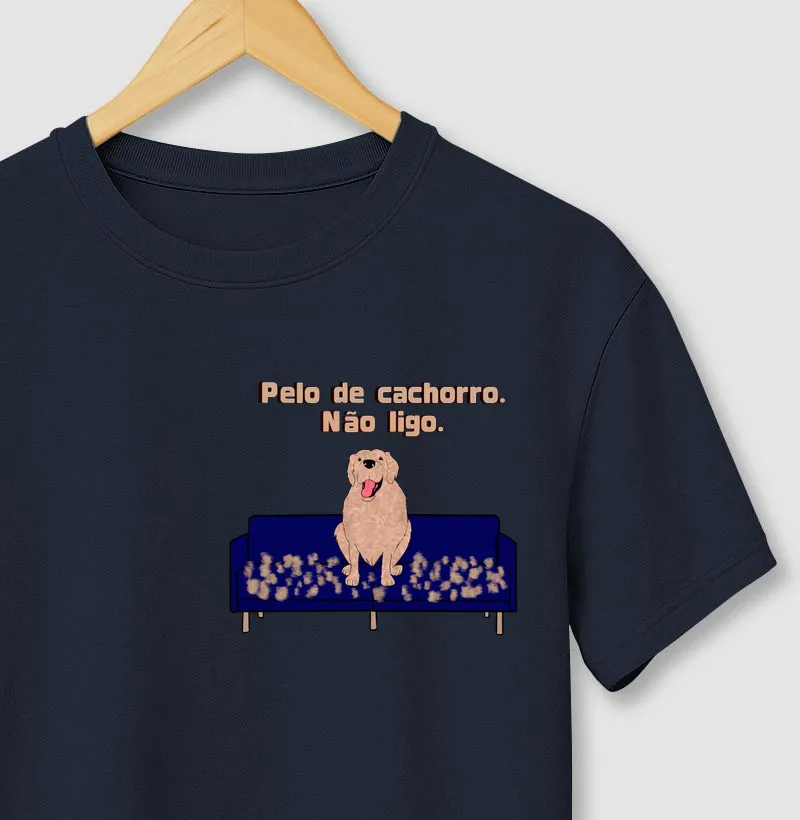 Pelo de cachorro. Não ligo.
