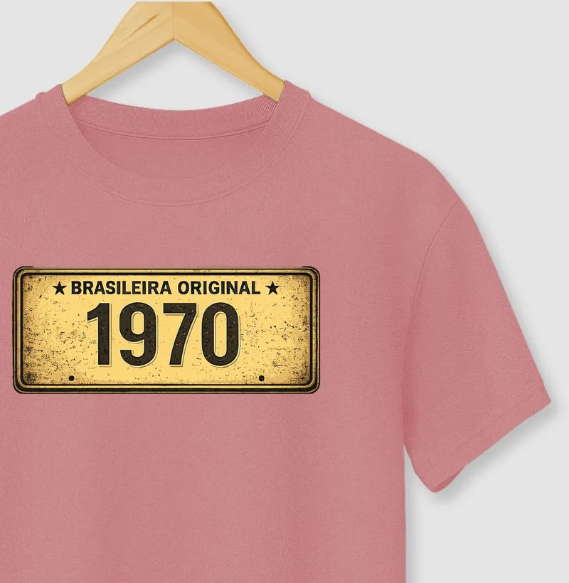BRASILEIRA PLACA AMARELA 1970