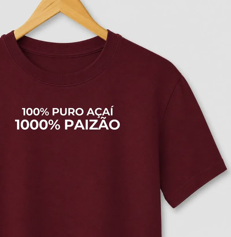 100% Puro Açaí, 1000% Paizão