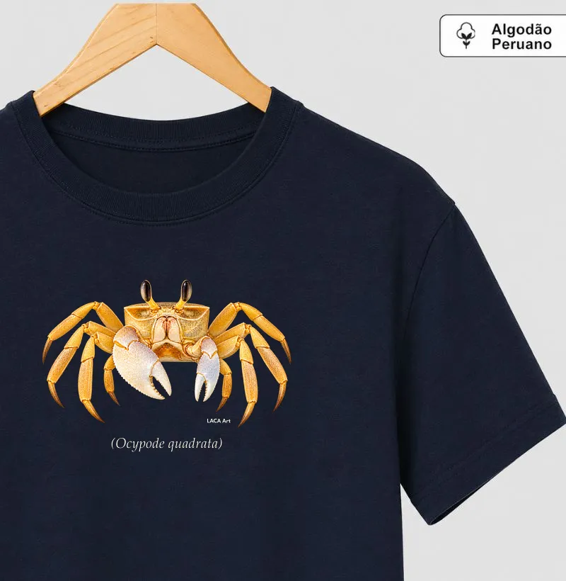 Caranguejo Maria-farinha - Camiseta Algodão Peruano