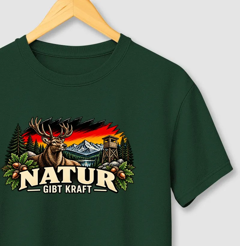 Natur gibt Kraft - Camiseta