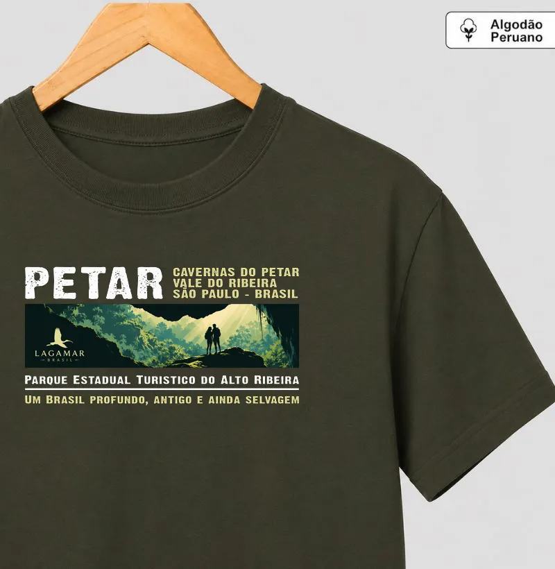 PETAR - Camiseta Algodão Peruano