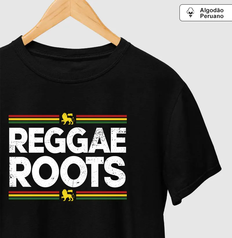 Lion Stripes - Camiseta Algodão Peruano