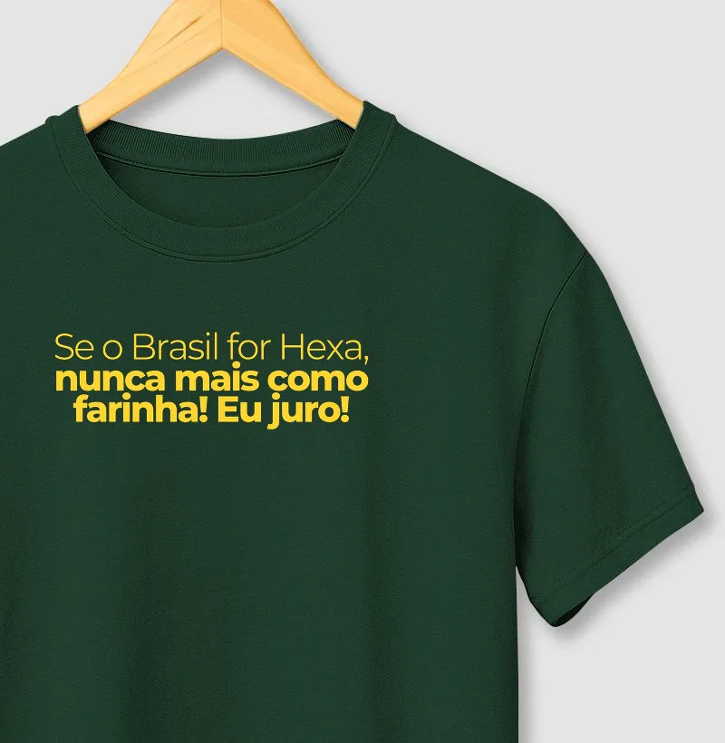 Nunca mais como farinha!