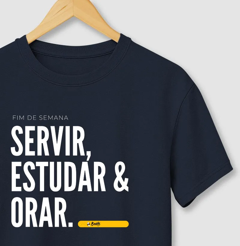 Ritual do Fim de Semana: Servir, Estudar e Orar