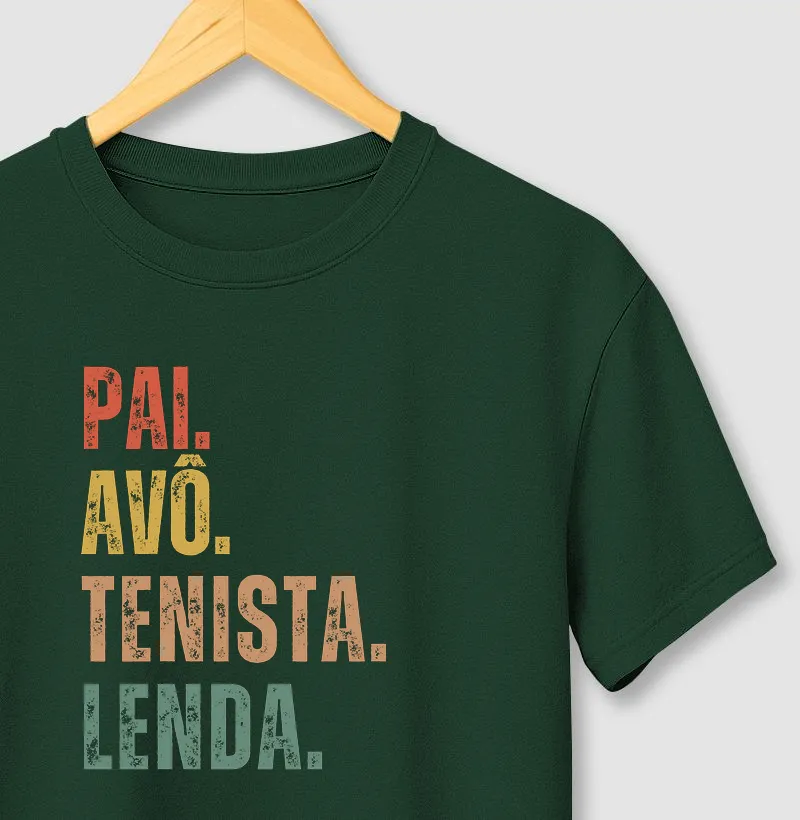 PAI. AVÔ. TENISTA. LENDA