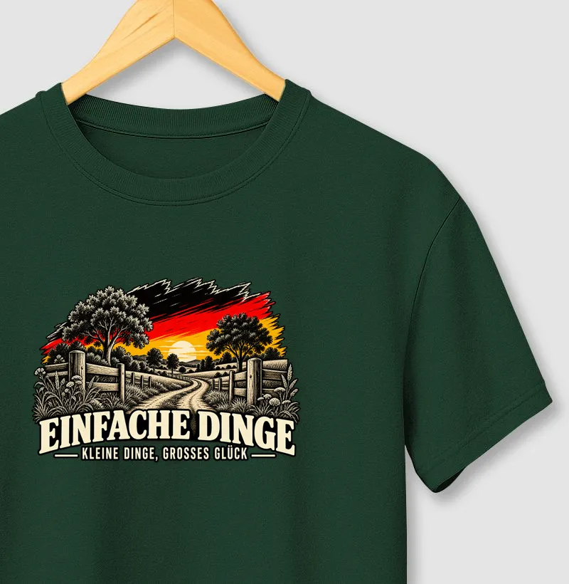Einfache Dinge — Kleine Dinge, großes Glück - Camiseta