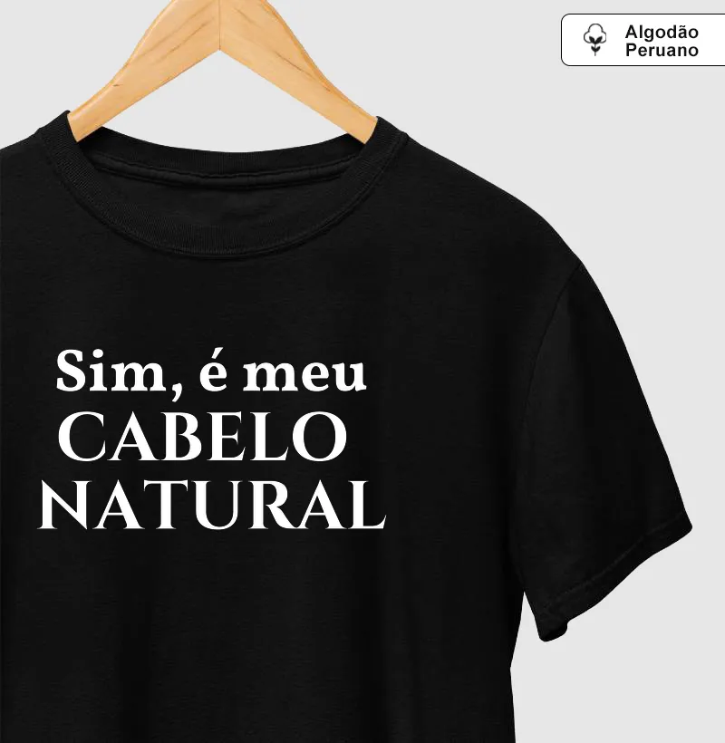 Sim, é meu CABELO NATURAL 