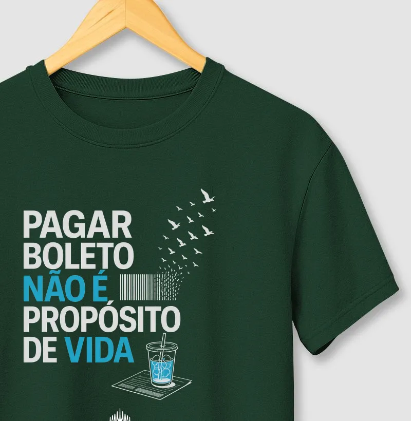 Pagar Boleto Não É Propósito De Vida