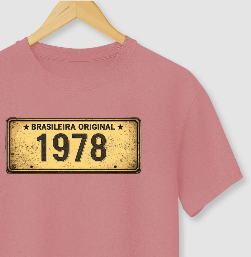 BRASILEIRA PLACA AMARELA 1978
