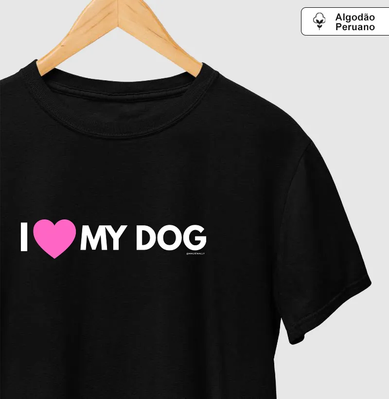 Love my dog pink
