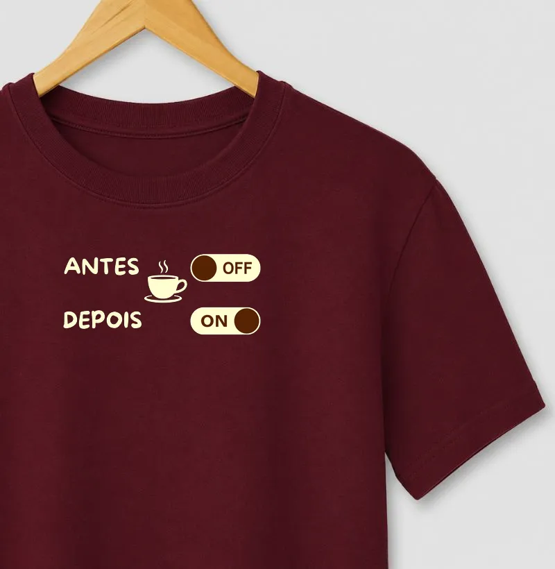 Café antes e depois
